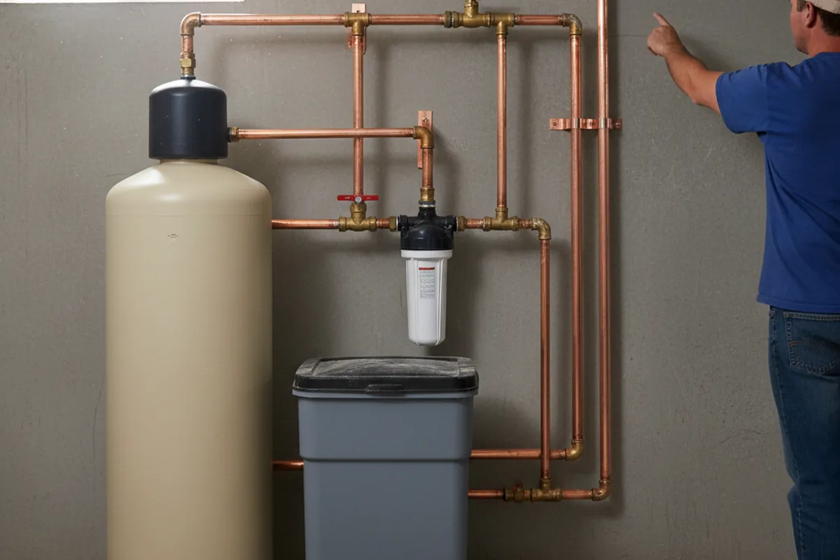 Whole-house water treatment system installed in Saint Charles